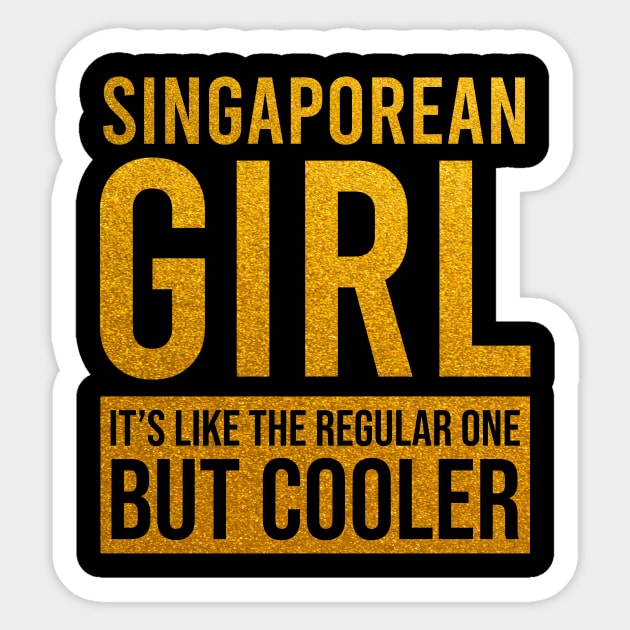 Singaporean girl funny Sticker by Artomino